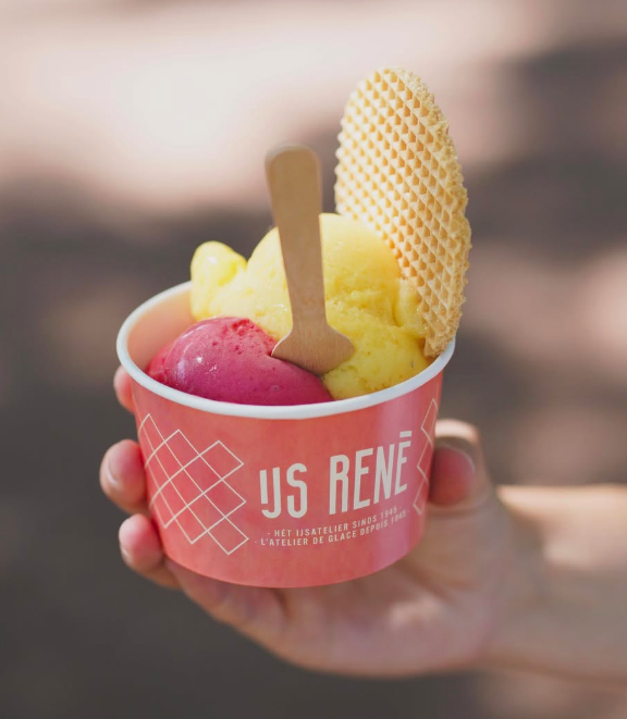 René Ice and Wafels de Haan